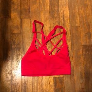 Red Victoria Secret Sports Bra